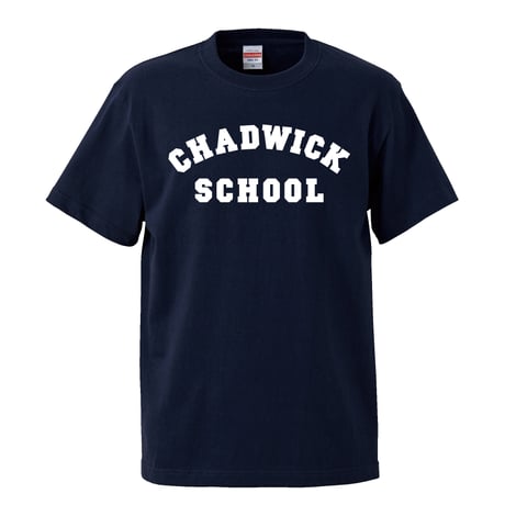 【CHADWICK SCHOOL/キース・リチャーズ着用リプロダクト】5.6オンス Tシャツ/NV/ST-913