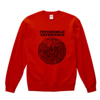 【Psychedelic experience/ティモシー・リアリー】10.0オンス スウェット/RD/SW- 816