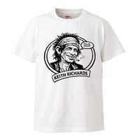 【Keith Richards/キース・リチャーズ】5.6オンス Tシャツ/WH/ST-927