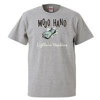【Lightnin' Hopkins-MOJO HAND/ライトニンホプキンス-モジョハンド】5.6オンス Tシャツ/GY/ST-114