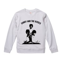 【Candy & the Kisses/キャンディ&ザ・キッシズ】9.3オンス スウェット/WH/SW-651