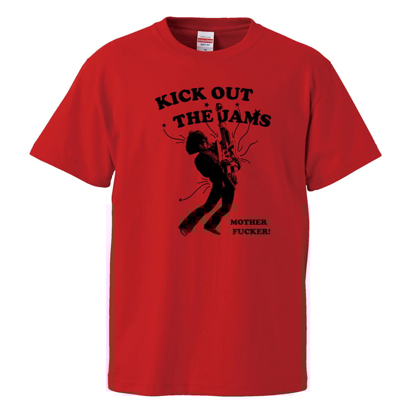 MC5/KICK OUT THE JAMS】5.6オンス Tシャツ/RD/ST- 731 |