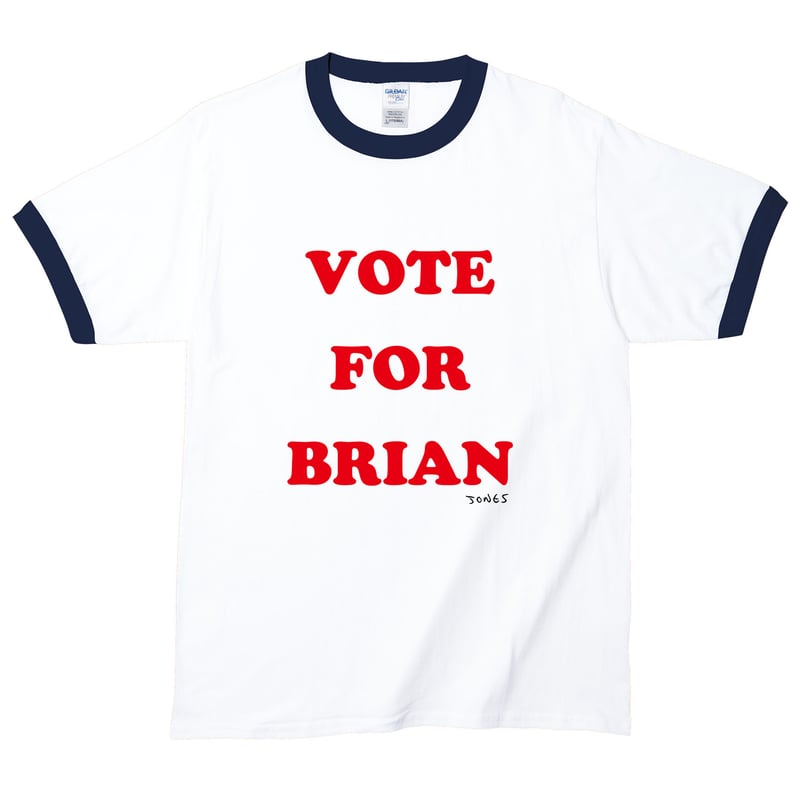 VOTE FOR BRIAN JONES/ブライアン・ジョーンズに一票を！】5.3オンス T