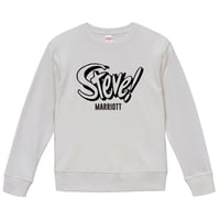 【Steve marriott/スティーブ・マリオット】9.3オンス スウェット/WH/SW-558