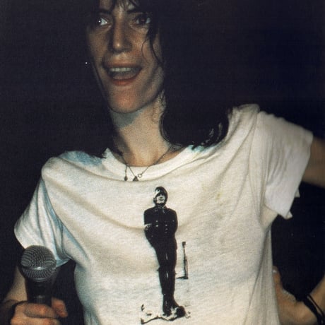 【Nazi Brian Jones/パティ・スミス着用】】5.6オンス Tシャツ/WH/ST- 247