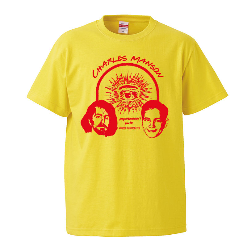 Charles Manson/チャールズマンソン】 5.6オンス Tシャツ/YL/ST- 