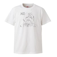 【MIJ(Jim Holmberg)/ジム・ホルムバーグ】5.6オンス Tシャツ/WH/ST-028_bk