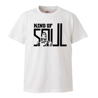 【KING OF SOUL-SAM COOKE/サムクック】 5.6オンス Tシャツ/WH/ST-574