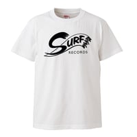 【Surf Records/サーフ・レコーズ】 5.6オンス Tシャツ/WH/ST-358