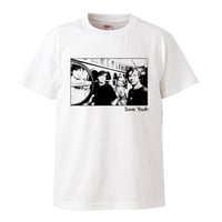 【Sonic youth/ ソニック・ユース】5.6オンス Tシャツ/WH/ST-939