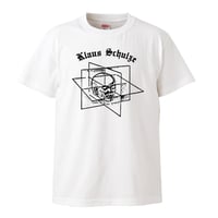 【 クラウス・シュルツェ/Klaus Schulze】5.6オンス Tシャツ/WH/ST- 792