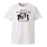 【Lord sutch & His Savages/スクリーミング・ロード・サッチ】5.6オンス Tシャツ/WH/ST-049_bk