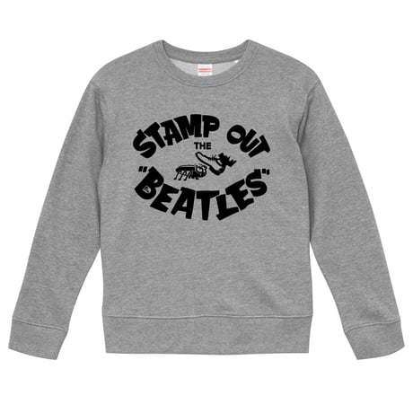 【Stamp Out The Beatles-スタンプアウトザビートルズ】9.3オンス スウェット/GY/SW- 196