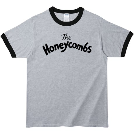 【The Honeycombs/ハニーカムズ】5.3オンス Tシャツ/GYBK/RT- 754