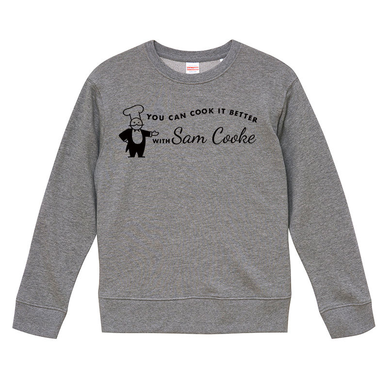 with Sam Cooke/ウィズ・サムクック】9.3オンス スウェット/GY with Sam Cooke/ウィズ・サムクック】9.3オンス スウェット/GY