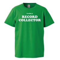 【i'm not a record collector/ノット・ア・レコードコレクター】5.6オンス Tシャツ/GR/ST- 405