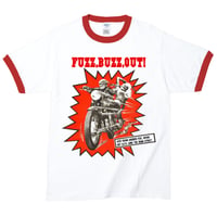 【FUZZ,BUZZ,OUT!/ガレージパンク】5.3オンス Tシャツ/WHRD/RT- 138