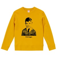 【Mick jagger-ミックジャガー/I was young】9.3オンス スウェット/ORG/SW-398
