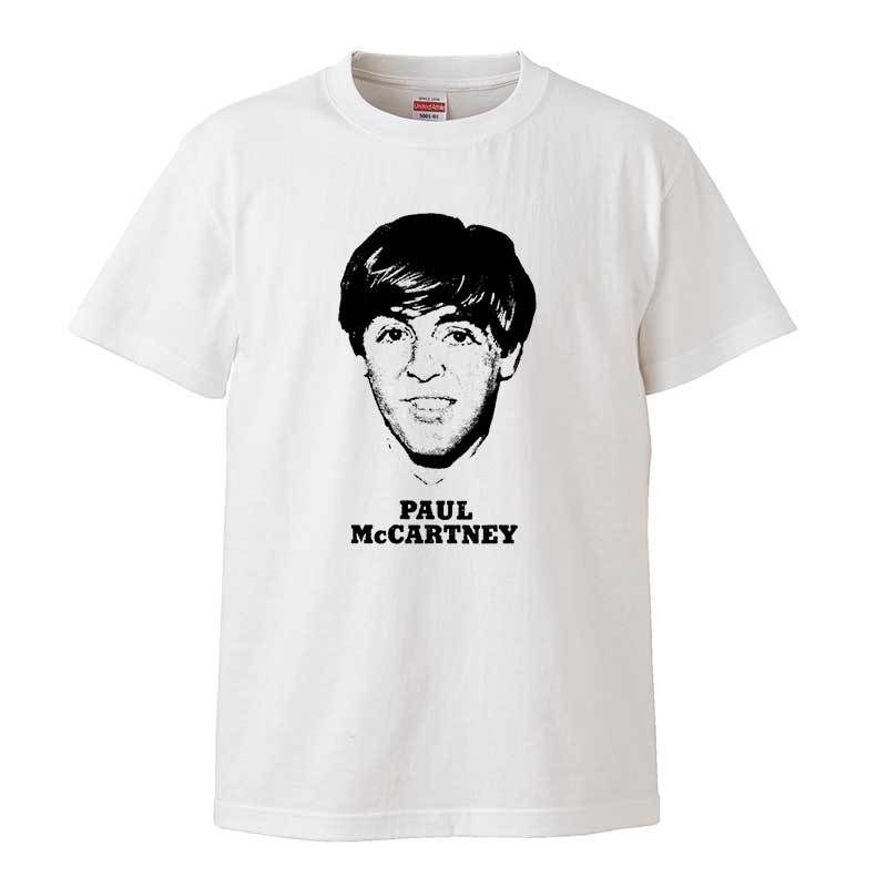 Paul McCartney/ポールマッカートニー】5.6オンス Tシャツ/WH/ST