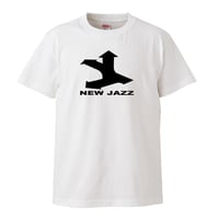 【NEW JAZZ/レーベルT】 5.6オンス Tシャツ/WH/ST-451