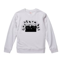 【MONKS THINK /モンクス】9.3オンス スウェット/WH/SW- 259