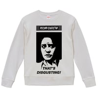 【Record collector/レコードコレクターはおぞましい】 9.3OZ スウェット/WH/SW-573