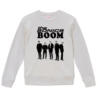 【The sonics-ソニックス/BOOM】9.3オンス スウェット/WH/SW-447