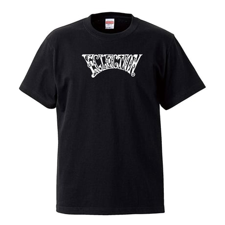 【ECLECTION/イクレクション】5.6オンス Tシャツ/BK/ST-059_wh
