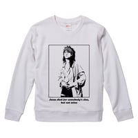 【Patti Smith / パティ・スミス】9.3オンス スウェット/WH/SW-933