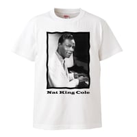 【ナット・キング・コール/Nat King Cole】5.6オンス Tシャツ/WH/ST- 802