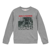 【Sheena is a punk rocker/Ramones-ラモーンズ】9.3オンス スウェット/GY/SW-315