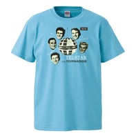 【The Tornados-Telstar / ザ・トルネードズ-テルスター】5.6オンス Tシャツ/BL/ST-086