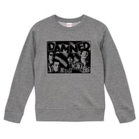 【Damned-ダムド/NEAT NEAT NEAT】9.3オンス スウェット/GY/SW- 340