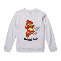 【Grateful Dead-グレイトフルデッド/CUTIE BEAR】9.3オンス スウェット/WH/SW- 328