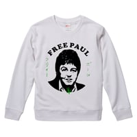 【FREE PAUL/ポール・マッカートニー】9.3オンス スウェット/WH/SW-948
