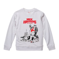 【Mick Abrahams Band/ミック・アブラハムス・バンド】9.3オンス スウェット/WH/SW- 309