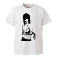 【Patti Smith/パティ・スミス】5.6オンス Tシャツ/WH/ST- 359
