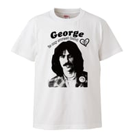 【George Harrison is my sweet lord/ジョージ・ハリスン】5.6オンス Tシャツ/WH/ST- 416