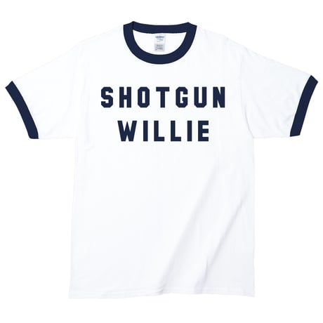 【Shotgun Willie-ショットガン・ウィリー/ウィリー・ネルソン】5.3オンス Tシャツ/WHNV/RT- 305