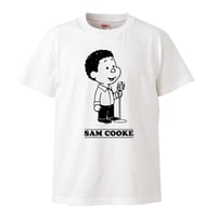 【Sam Cooke/サム・クック】5.6オンス Tシャツ/WH/ST-924
