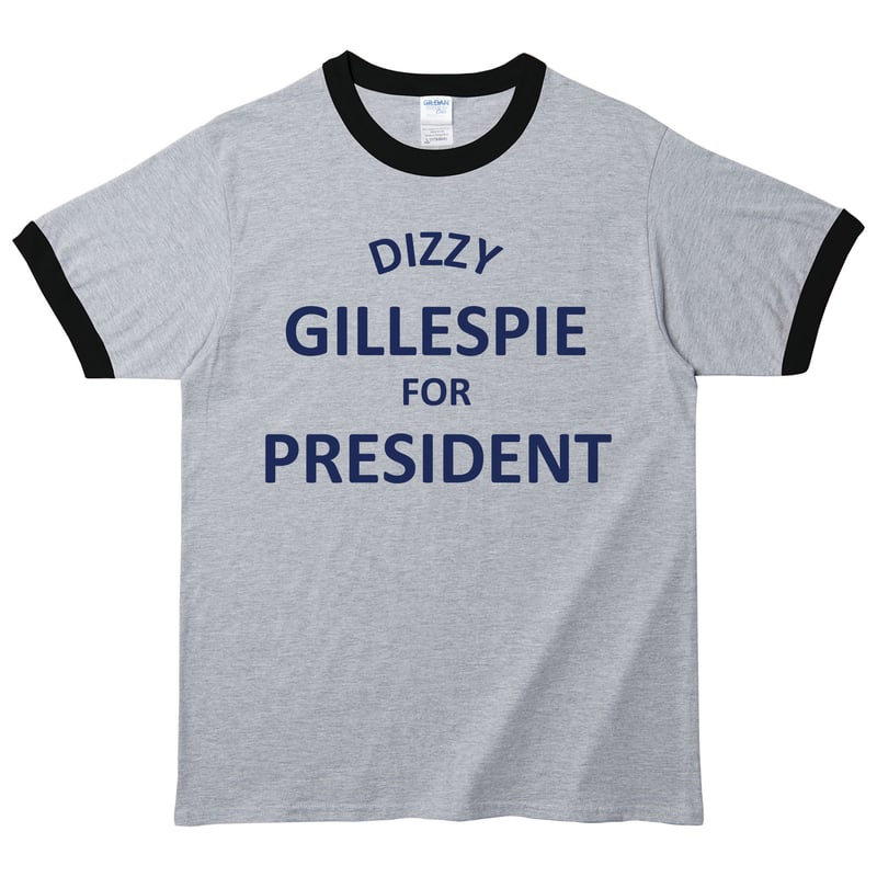 Dizzy Gillespie/ディジーガレスピー】5.3オンス Tシャツ/GYBK
