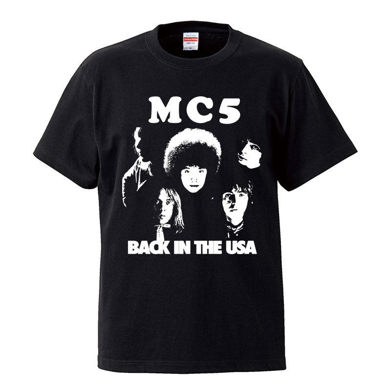 MC5/BACK IN THE USA】 5.6オンス Tシャツ/BK/ST- 389 |