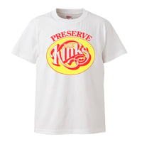 【The Kinks-キンクス/Preservation Act 1】リプロダクト 5.6オンス Tシャツ/WH/ST- 436