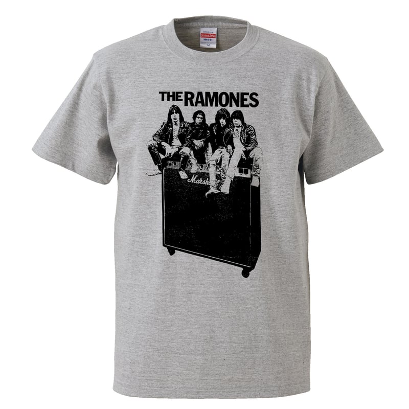 The Ramones/ラモーンズ】5.6オンス Tシャツ/GY/ST- 699 | バンド...