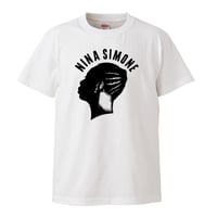 【Nina Simone/ニーナシモン】5.6オンス Tシャツ/WH/ST- 585
