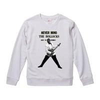 【Never Mind The Bo diddley/ボ・ディドリー】9.3オンス スウェット/WH/SW- 244