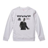 【Sam Cooke-サムクック/twistin' the night away】9.3オンス スウェット/WH/SW- 192