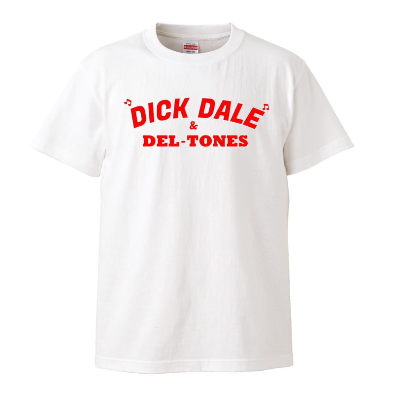 Dick Dale/ ディック・デイル 】5.6オンス Tシャツ/WH/ST- 719 |