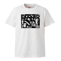 【Damned-ダムド/NEAT NEAT NEAT】5.6オンス Tシャツ/WH/ST- 340