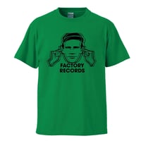 ファクトリーレコーズ/Factory records】5.6オンス Tシャツ/WH/ST-